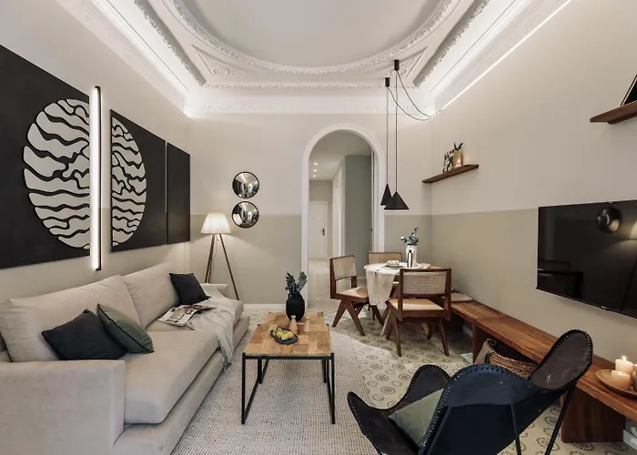 Apartmán Halite - 2 Bedrooms, Terrace, And Balcony In Gracia Barcelona