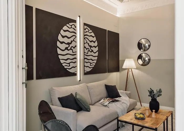 Halite - 2 Bedrooms, Terrace, And Balcony In Gracia Apartmán Barcelona