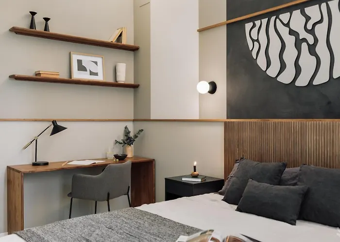 Halite - 2 Bedrooms, Terrace, And Balcony In Gracia Apartmán Barcelona