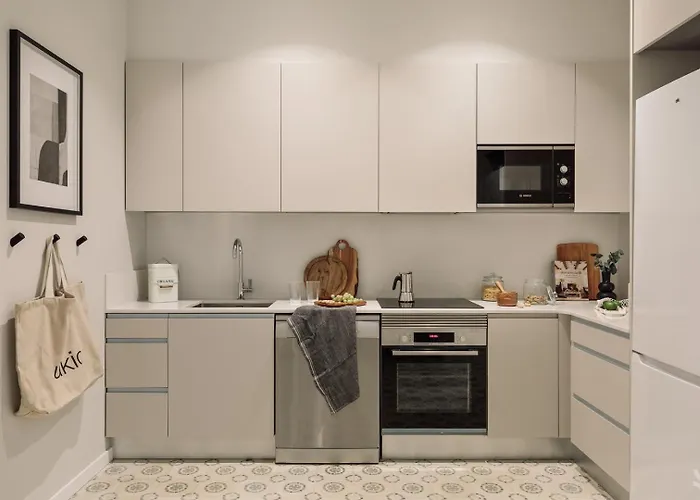 Halite - 2 Bedrooms, Terrace, And Balcony In Gracia Apartmán Barcelona